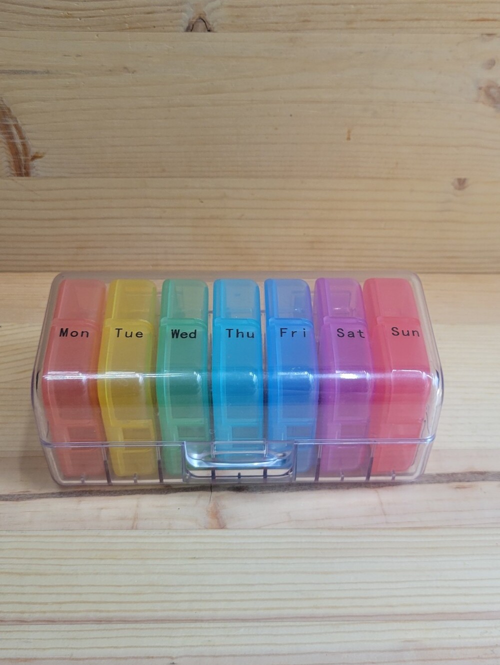 Daviky Weekly Pill Organizer 2 Times a Day, Medicine Am Pm Pill Organizer 7 Day,